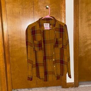 Flannel target brand size small great for fall